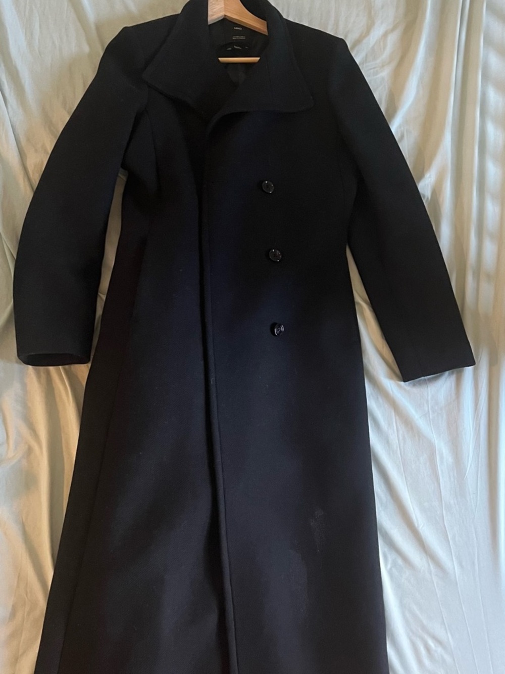 Mango Italian Wool Tailored Coat